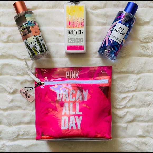 PINK Victoria's Secret Handbags - Victoria’s Secret Pink Makeup Bag